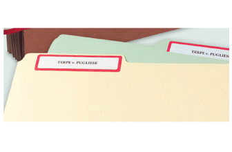 Color-Bands<sup>®</sup> File Folder Labels