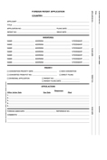 Form B3: Foreign Patent Application