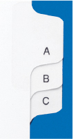Exhibit Dividers Collated Alphabetic
