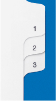 Exhibit Dividers Collated Numeric